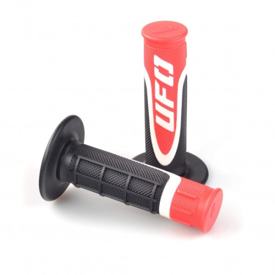 UFO AXIOM GRIPS RED (WITH UFO LOGO)