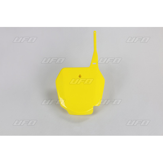 UFO STARTING NUMBER PLATE SUZUKI RM 85 '00-'23 YELLOW