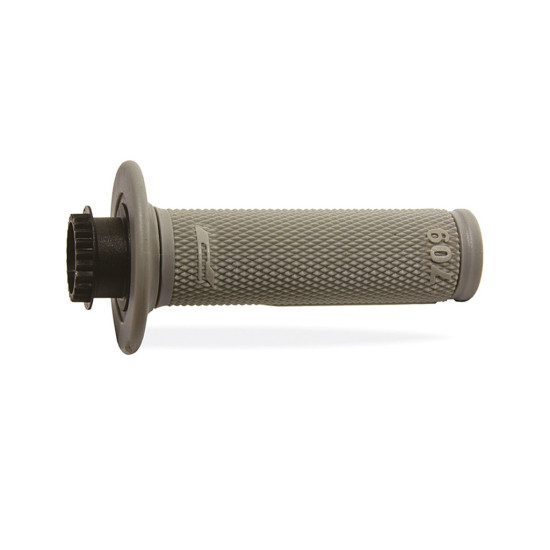 PROGRIP PG709 OFF ROAD GRIPS WITH SCS LOCK-ON + 7 ROLLER ADAPTERS (22+25MM) GRAY COLOR TWO-COMPONENT HALF WAFFLE LENGTH 