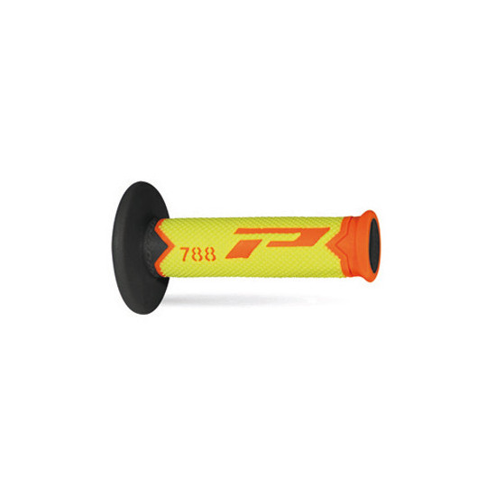 PROGRIP PG788 OFF ROAD GRIPS (22+25MM, LENGTH 115MM) COLOUR FLUO ORANGE / FLUO YELLOW / BLACK (TERNATIVE) (788-281)