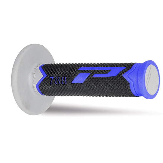 PROGRIP PG788 OFF ROAD GRIPS (22+25MM, 115MM LENGTH) BLUE / GREY / BLACK (TERNATIVE) (PG788 / 7) (788-224)