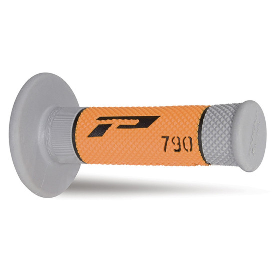 PROGRIP PG790 OFF ROAD GRIPS (22+25MM, LENGTH 115MM) BLACK / GREY / ORANGE (TERNATIVE) (790-240) (PG790 / 2)