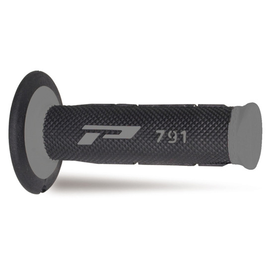 PROGRIP PG791 BEKELĖS RANKENOS (22+25 MM, 115 MM ILGIO) PILKOS / JUODOS (DVIEJŲ KOMPONENTŲ) (791-187) (PG791GR / JODOS)
