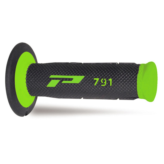 PROGRIP PG791 BEKELĖS RANKENOS (22+25 MM, 115 MM ILGIO) ŽALIOS / JUODOS (DVIEJŲ KOMPONENTŲ) (791-198) (PG791GN / JODOS)