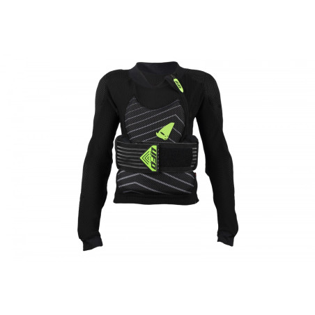 UFO chest protector, armor ULTRALITE children's color black size:M