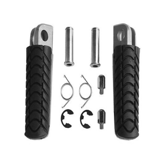 BIKETEC DALYS MOTOCIKLINIO PĖDŲ ATRAMOS RINKINYS (PAKODŲ ATRAMOS) SU LAIKIKLIAIS KAWASAKI ZZR 1400 '06-21, GTR 1400 / ZX