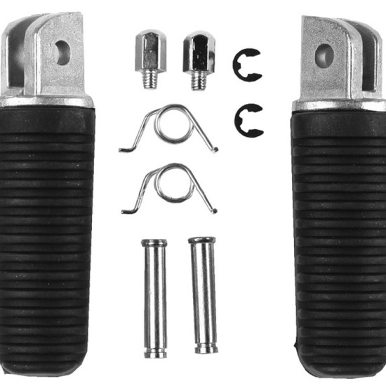 BIKETEC PARTS RIDER'S FOOTREST SET (FOOTRESTS) COMPLETE WITH MOUNTS YAMAHA XJ 600 '92-03, YZF R6 '98-06, YZF R1 '99-09, 