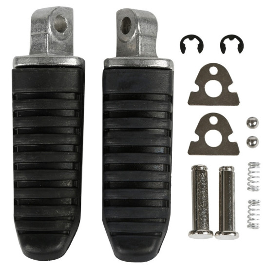 BIKETEC DALYS KELEIVIO PĖDŲ ATRAMOS KOMPLEKTAS SUZUKI GSX 1300R HAYABUSA '08-12, GSX 650 '08-12, GSX 1400 '02-08, GSF 12