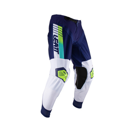 LEATT (2023) kelnės MOTO 4,5 PANT BLUE spalva tamsiai mėlyna/balta dydis XL