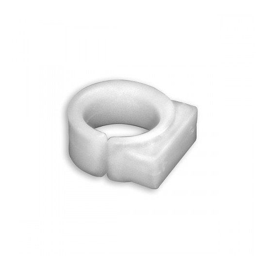 UFO CABLE GUIDE (MOUNTING) WHITE (ROUND SPLIT ON THE SIDE) - REPLACES NY02465041
