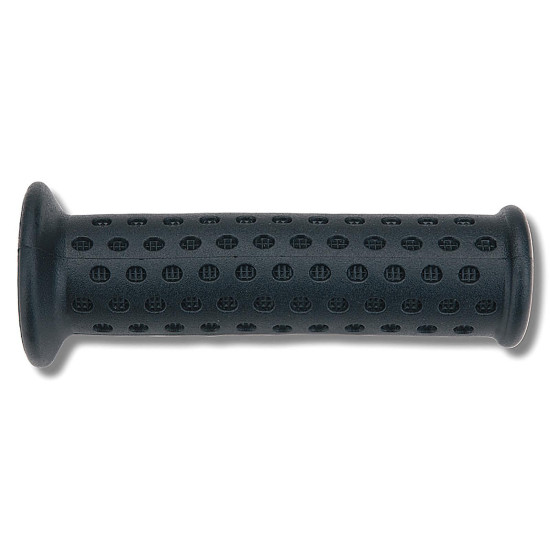 DOMINO GRIPS SCOOTER PIAGGIO STYLE (TYPHOON) (22+25MM, LENGTH 118MM) WITHOUT HOLE, BLACK