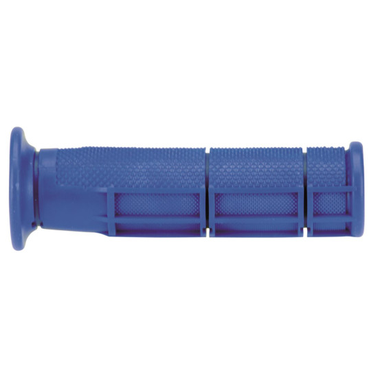 DOMINO GRIPS ATV / QUAD DOMINO STYLE (22+22MM, LENGTH 125MM) WITHOUT HOLE BLUE