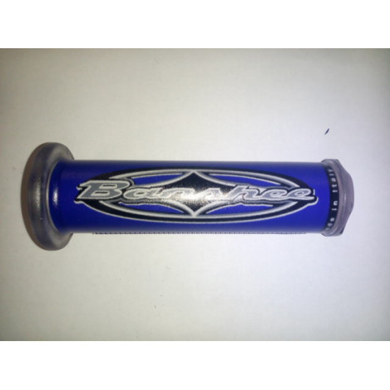 HARRI'S SALE 01698-BAN QUAD BANSHEE GRIPS (120MM / 22MM) WITHOUT HOLE NAVY BLUE