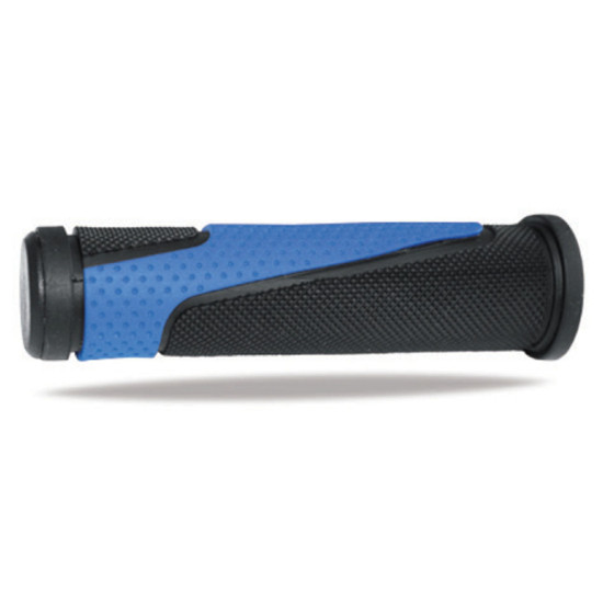 PROGRIP GRIPS PG807 ATV / JET SKI / MTB (22+22MM, LENGTH 125MM) COLOUR BLACK BLUE (TWO-COMPONENT) (807-286)