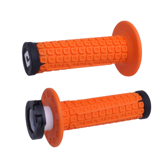 ODI OFF ROAD GRIPS NOMAD MX V2 LOCK-ON GRIP ORANGE BLACK