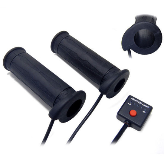 KOSO ŠILDOMOS RANKENOS SU VALDIKLIU (22MM / 25MM 7 / 8-1`) ILGIS - 120MM (HG-07 KONSTRUKCIJA) - 5 ŠILDYMO LYGIAI (OF691 