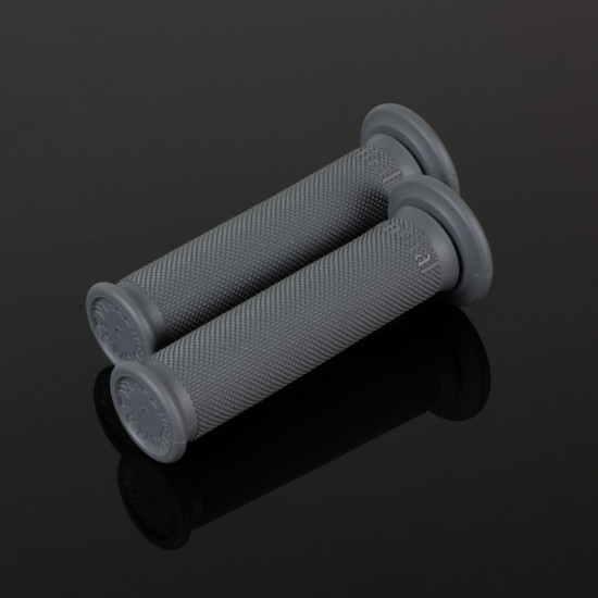 RENTHAL MX TRIALS GRIPS FULL DIAMOND MEDIUM, SINGLE COMPONENT, GRAY