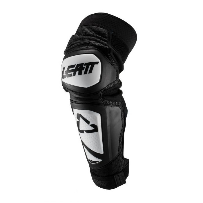 LEATT (2022/2023) knee protectors EXT KNEE AND SHIN GUARD WHITE/BLACK color white/black size L/XL