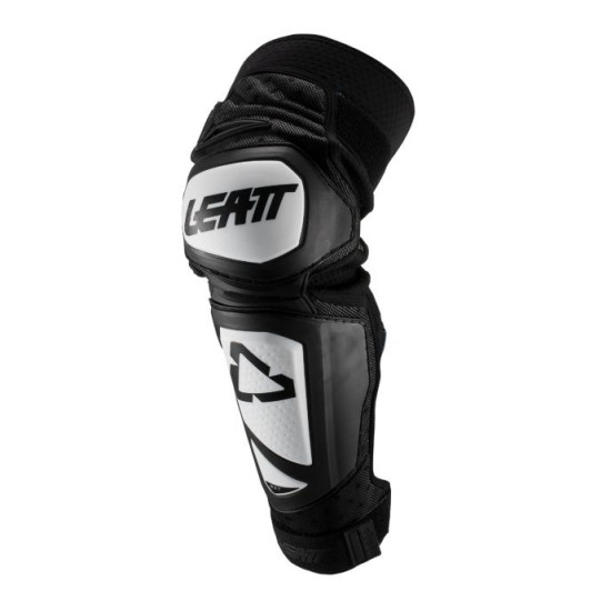 LEATT (2022/2023) knee protectors EXT KNEE AND SHIN GUARD WHITE/BLACK color white/black size S/M