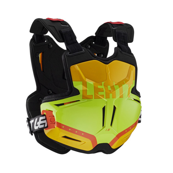 LEATT (NEW 2023) chest protector CHEST PROTECTOR 1.5 TORQUE CITRUS color yellow/orange