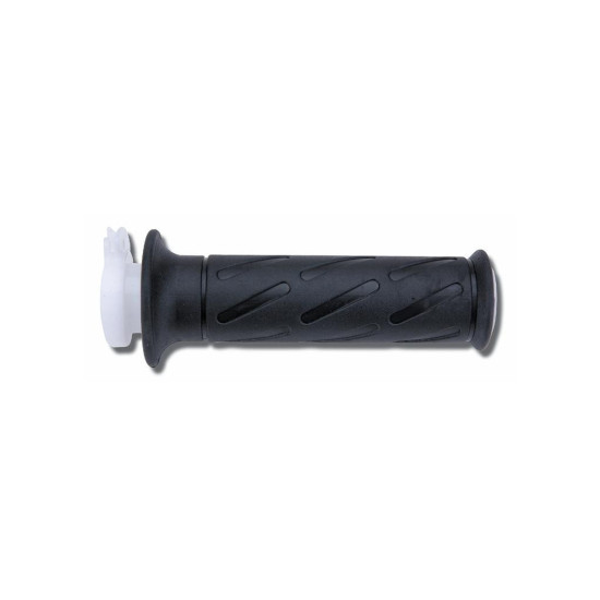 DOMINO NEW THROTTLE KNOB WITH PADS FITS APRILIA, CAGIVA, DERBI, MOTO GUZZI, SUZUKI (SEE PRODUCT DESCRIPTION)