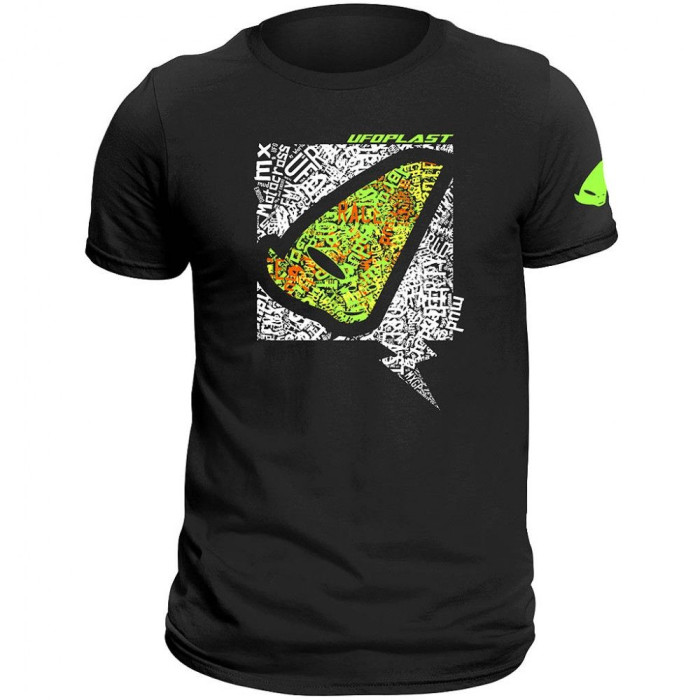 UFO T-SHIRT color black size L L