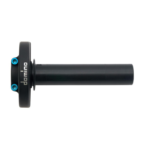 DOMINO NEW UNIVERSAL ALUMINUM ROLLER 2T COMPLETE BLACK COLOR (WITHOUT CABLE ADJUSTMENT) (ONE CABLE)