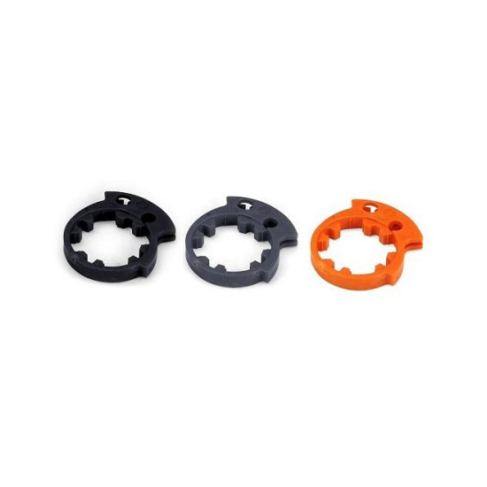 DOMINO NEW THROTTLE CABLE ADAPTERS FITS KRK THROTTLE ROLLER 3 PIECES