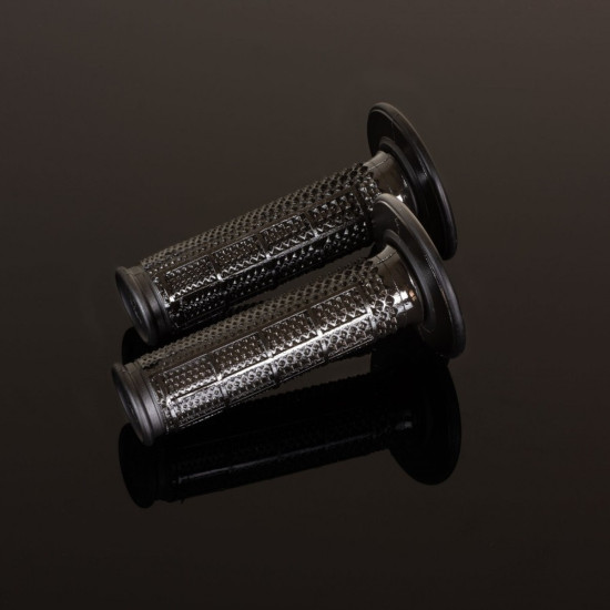 RENTHAL MX Dual Compound Ultra Tacky Tapered Grips, Black