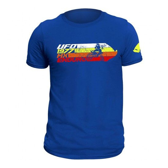 UFO T-SHIRT color blue size XL