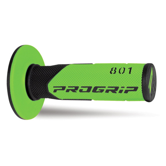 PROGRIP PG801 BEKELĖS RANKENOS (22+25 MM, 115 MM ILGIO) JUODA / ŽALIA (DVIEJŲ KOMPONENTŲ) (801-138) (PG801BK / GR)