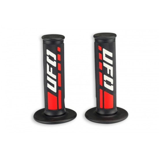 UFO TRAX GRIPS BLACK / RED
