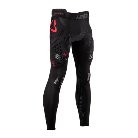 LEATT (2022/2023) kelnės su apsaugomis IMPACT PANT 3DF 6,0 BLACK spalva juoda dydis S