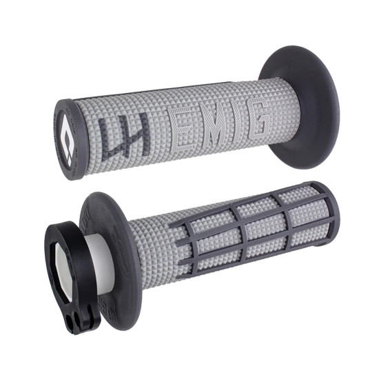 ODI OFF ROAD GRIPS EMIG 2.0 V2 LOCK-ON GRIP COLOR GRAPHITE GREY