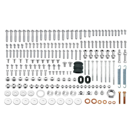 PSYCHIC SET OF BOLTS, NUTS, WASHERS AND BUSHINGS FOR MOUNTING PLASTIC HONDA CR 250 R '00-'07
