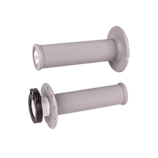 ODI OFF ROAD NO WAFFLE MX V2 LOCK-ON GRIP GREY