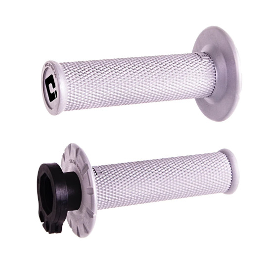 ODI OFF ROAD NO WAFFLE MX V2 LOCK-ON GRIP WHITE