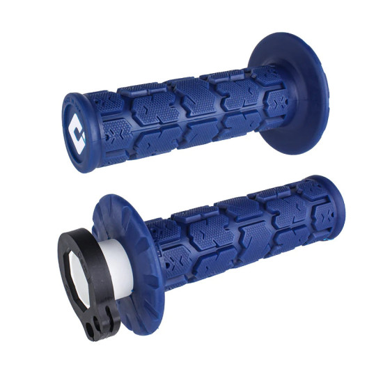 ODI ROGUE MX V2 LOCK-ON GRIP BEKELĖS RANKENOS, MĖLYNOS