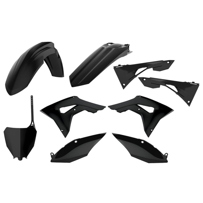 POLISPORT plastic kit HONDA CRF 250R '18-'21 CRF 450R '17-'20 color black