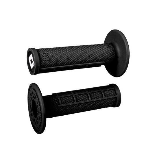ODI OFF ROAD GRIPS HALF WAFFLE MX SINGLE PLY GRIP BLACK