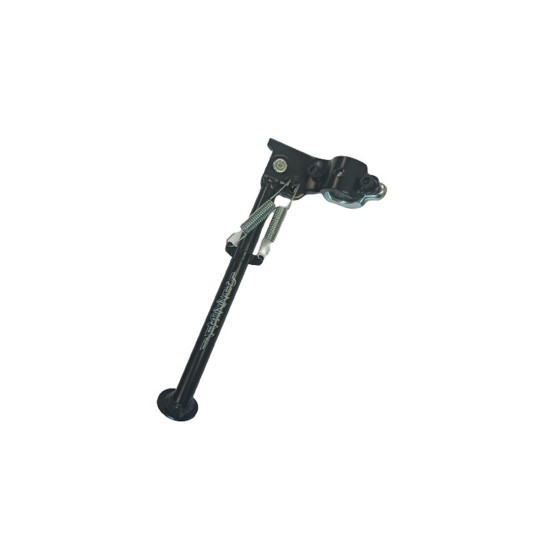 BUZZETTI SIDE STAND LEFT SIDE UNIVERSAL 290MM MOUNTED TO FRAME D.26-32MM BLACK