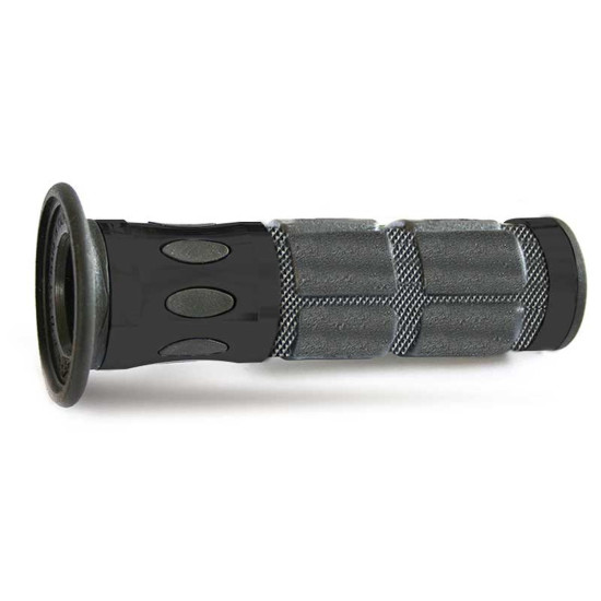 PROGRIP GRIPS PG744 SCOOTER ALUMINUM (22+25MM, LENGTH 115MM) BLACK (ONE COMPONENT) (744-102) SALE