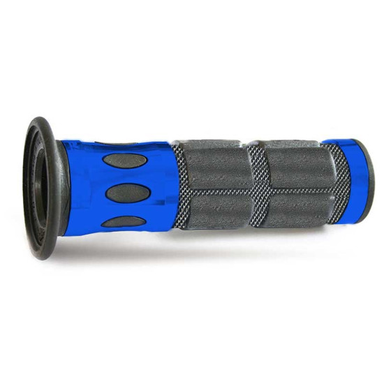 PROGRIP RANKENOS PG744 PASPAURDUI IŠ ALIUMINIO (22+25MM, ILGIS 115MM) MĖLYNOS (VIENO KOMPONENTO) (744-104) IŠPARDAVIMAS