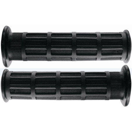 ARIETE ROAD GRIPS (130 MM) WITHOUT HOLE BLACK (HONDA PATTERN) (10)