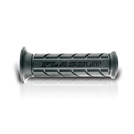 ARIETE SCOOTER FLASH GRIPS (120 MM) WITHOUT HOLE BLACK (12)