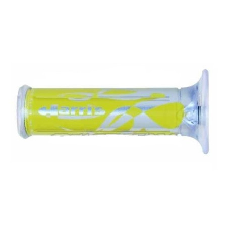 HARRI'S SALE GRIPS 01684 / F-CG (120MM / 22MM) WITH HOLE COLOR YELLOW