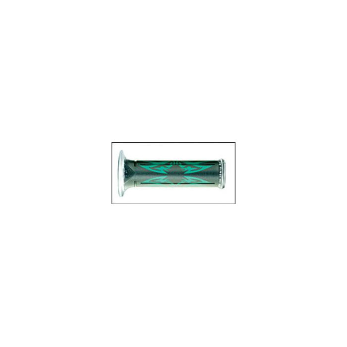 HARRI'S SALE 01684 / F-TV GRIPPERS (120MM / 22MM) WITH HOLE BLACK / GREEN