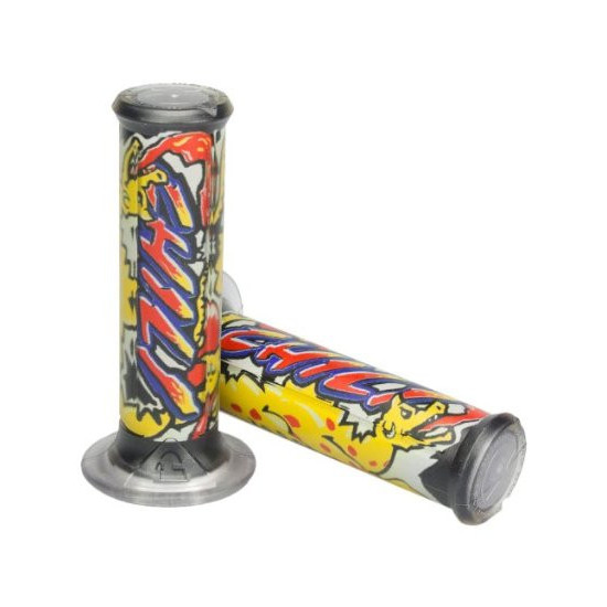 HARRI'S IŠPARDAVIMAS 01684-CH CHILL RANKENĖLĖS (120MM / 22MM) BE SKYLĖS GELTONOS / JUODOS