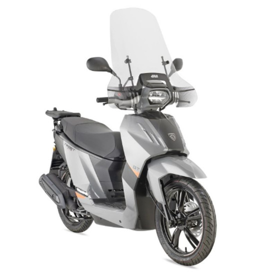 KAPPA WINDOW PEUGEOT TWEET 50 / 125 / 200 FL / GT / ALLURE '23-, CLEAR - FASTENER NEEDED A8103AK