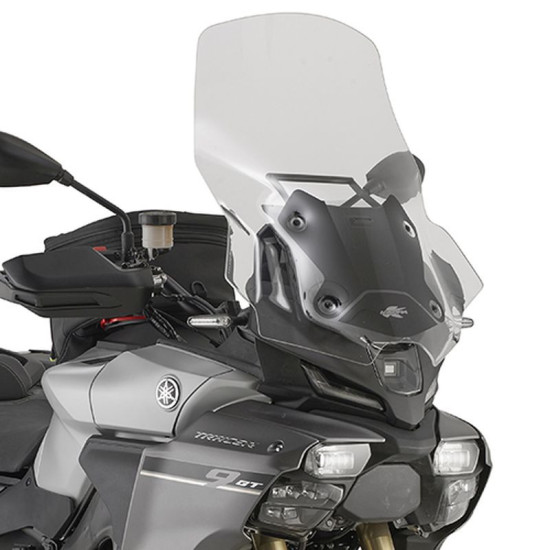 KAPPA PRIEKINIS STIKLAS YAMAHA TRACER 9 / 9 GT / 9 GT+ '25, (59,5 X 51 CM) SKAIDRUS